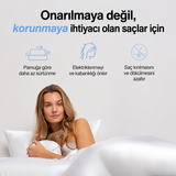 Gü Feeling Vegan Ipek Yastık Kılıfı - Cloud Dancer
